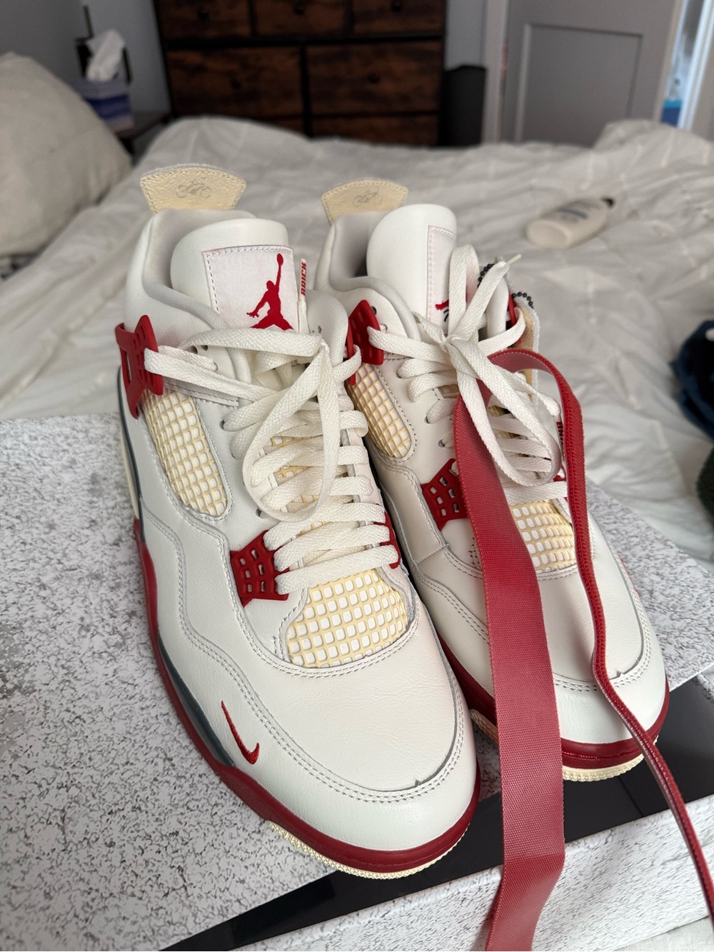 Jordan 4 Retro OG Nigel Sylvester Brick After Brick Size 11.5